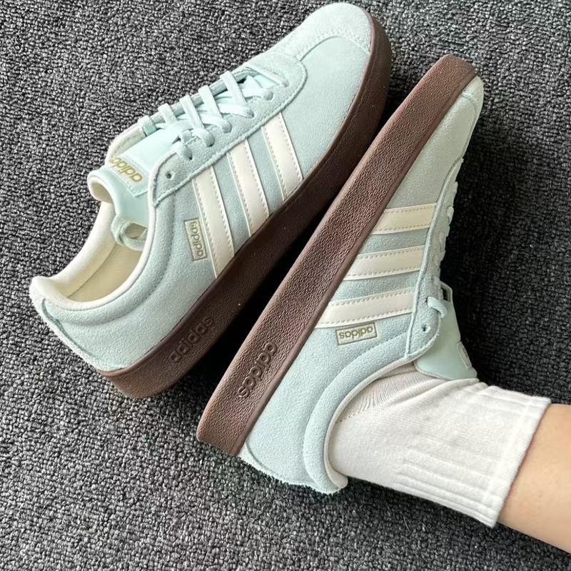 Adidas Court Vi Classic Women's Classic German Training Low-Top Casual Sneakers T-Toe Shoes
