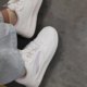 ANTA Air Force One sneakers ເກີບແມ່ຍິງ 2024 summer ໃຫມ່ເກີບສີຂາວຫນາ - soled ເພີ່ມຂຶ້ນ lightweight ເກີບກິລາບາດເຈັບແລະ