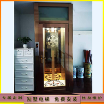Home Lift Triple penthouse Villa Sightseeing hydraulic automatic lifting table Family with small Easy Traction