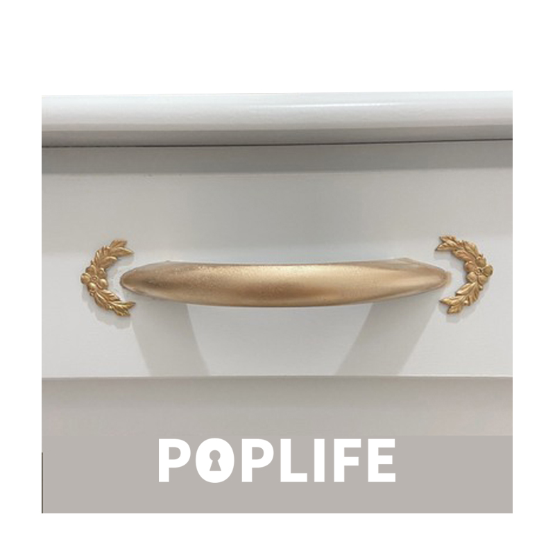 POPLIFE Spot Brass Retro Wall Decoration VINTAGE Flower Cluster Decoration American