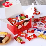 金冠 Коллекция из 5 фунтов свадебной свадебной конфеты Оптовая мягкая и твердое шоколадное смешивание сахара.