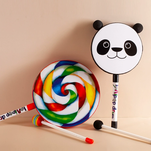 Игрушка, барабан, учебные пособия, ударные инструменты, детский музыкальный металлофон, 6 дюймовая, 0-3 лет, раннее развитие