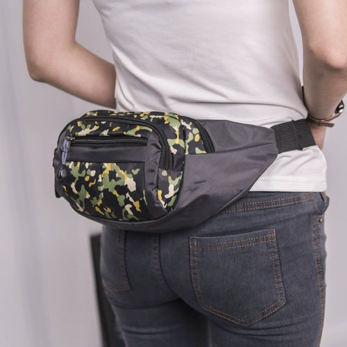 Универсальная вместительная и большая водоотталкивающая поясная сумка подходит для мужчин и женщин, износостойкий спортивный мобильный телефон, бумажник