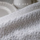 Lace knitted tablecloth ins jacquard ຕາຕະລາງກາເຟ sofa ກວມເອົາທີ່ທັນສະໄຫມງ່າຍດາຍແສງສະຫວ່າງຟຸ່ມເຟືອຍ blanket dessert tablecloth