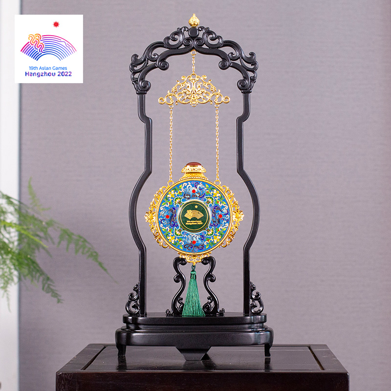 Hangzhou Asian Games Treasure Hezhong Exquisite and Retrospective Crafts Collection Gift