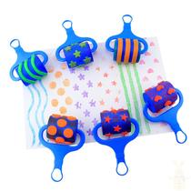 Kindergarten childrens painting sponge roller brush large graffiti EVA roller seal handmade DIY art tools