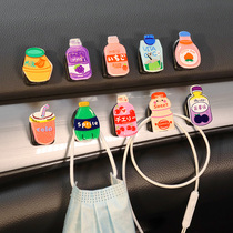 Co-pilot girlfriend pendant car hook car multi-functional cartoon storage decoration supplies big brand new