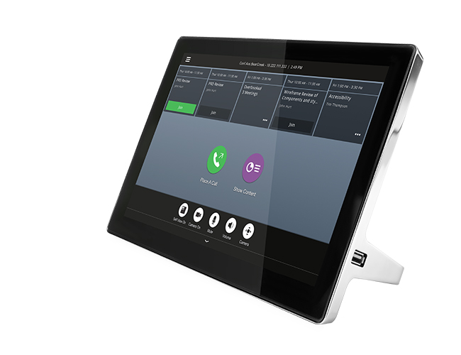 Polycom RealPresence Touch Pad desktop touch touch tablet control screen