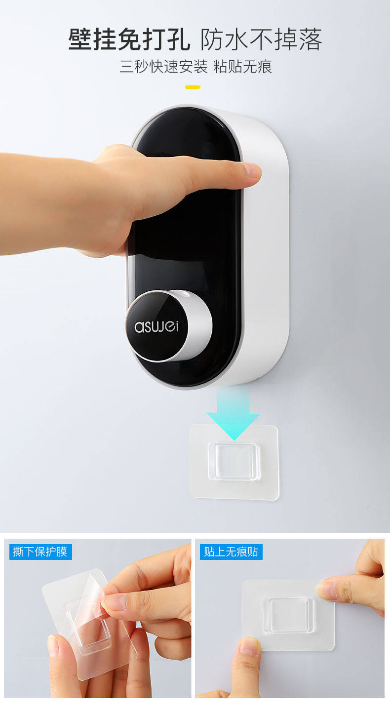 Одноразовые туалет щетки 一次性马桶刷套装无死角长柄家用厕所刷清洁片替换头卫生间免打孔