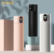 ZPPSN smart thermos cup men and women portable rechargeable touch temperature display stainless steel portable high-end gift cup