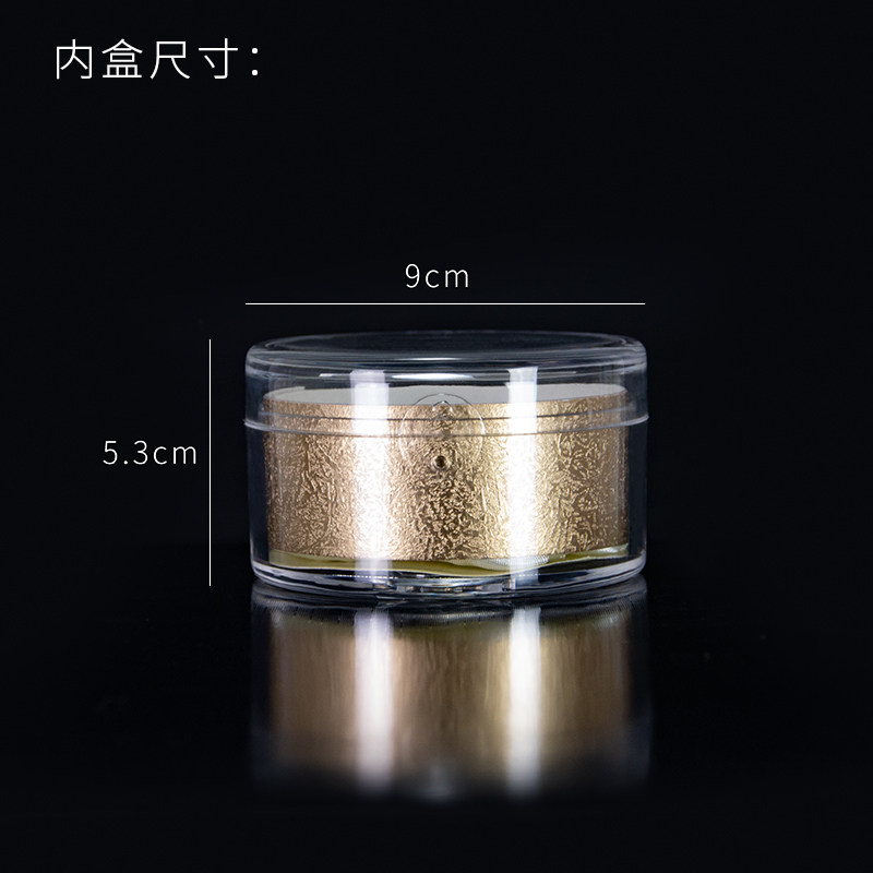 Птичье гнездо пакет 燕窝空盒子通用定制亚克力透明内盒滋补圆形红色100克装包装礼盒