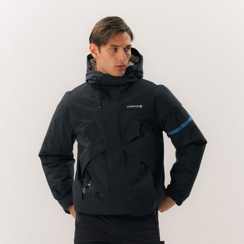 Uppervoid Latitude Coordinates | Down Jacket | Waterproof, Windproof and Warm Goose down Puffer Jacket for Winter