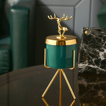 Living room high-end light luxury ashtray Creative office atmosphere Simple modern personality Nordic style fashion