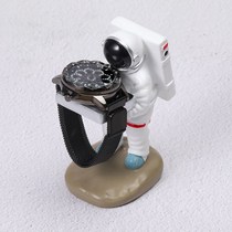  Watch shelf Creative decoration table holder Astronaut watch table holder Household astronaut jewelry ring table holder