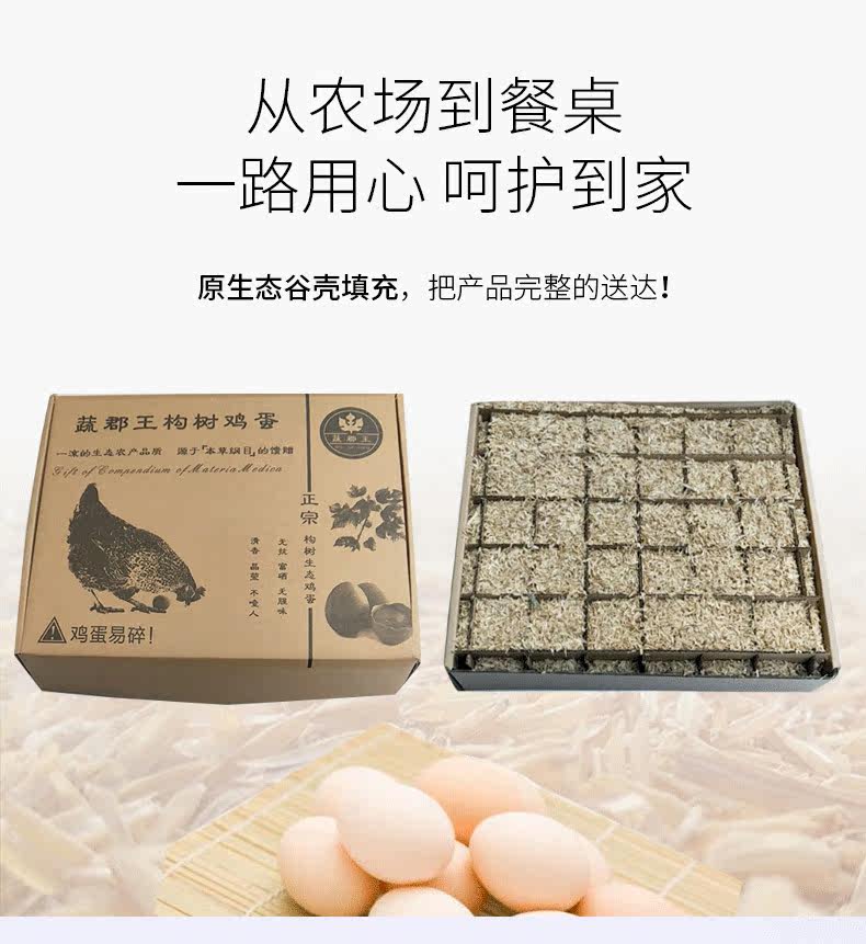 蔬郡王 富硒草鸡蛋 30枚 图3