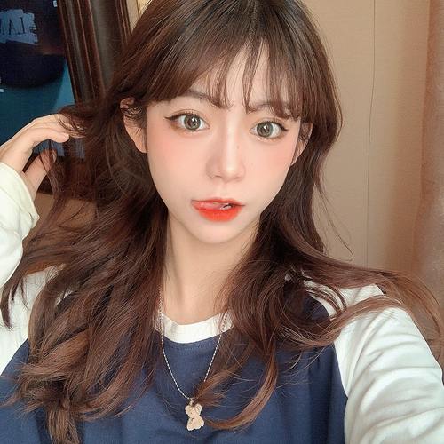 Милое ожерелье, цепочка, мультяшные универсальные серьги, с медвежатами, японские и корейские, популярно в интернете