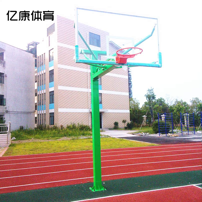 Buried basketball adult outdoor training fixed school match