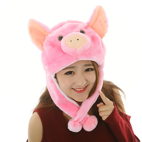 Children Unisex Unisex Cute Animal Eaveless Beanie Hat display picture 27
