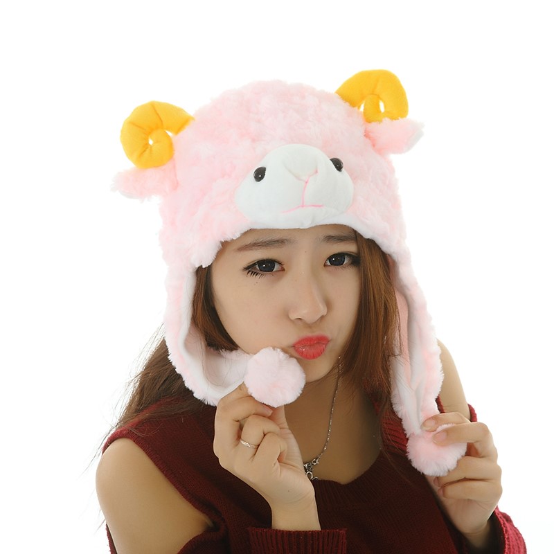 Children Unisex Unisex Cute Animal Eaveless Beanie Hat display picture 22