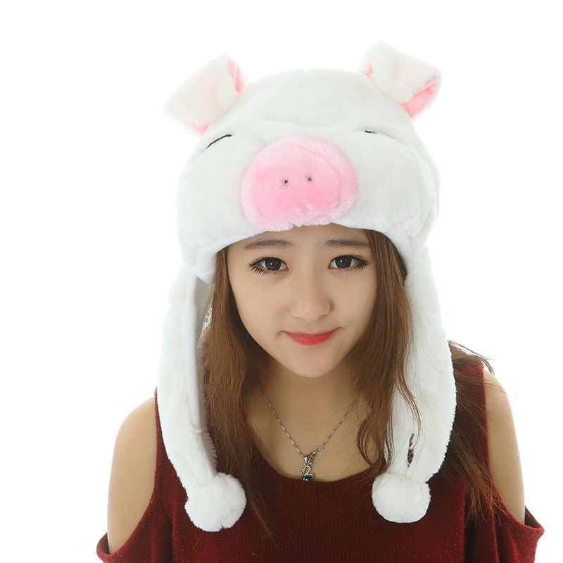 Children Unisex Unisex Cute Animal Eaveless Beanie Hat display picture 15