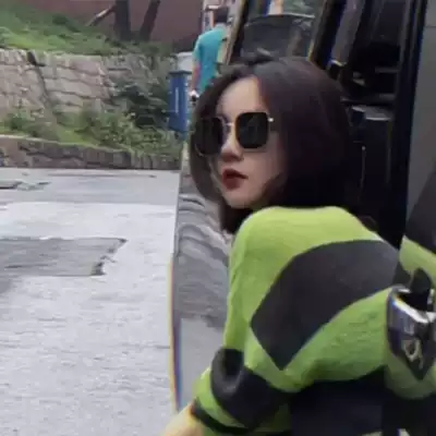 Black big frame sunglasses female anti-UV Net red sunglasses polarized driving big face thin sunscreen myopia glasses