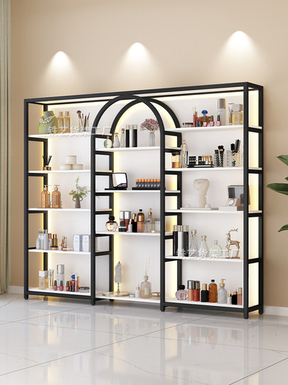 商用展示柜鞋架产品美容院展示架货架盲盒收纳甲油胶置物架理发店