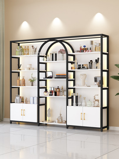 商用展示柜鞋架产品美容院展示架货架盲盒收纳甲油胶置物架理发店