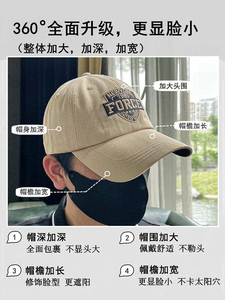 Men's summer hat, travel baseball cap