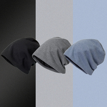 Wool hat mens autumn and winter wild Baotou hat heap heap hat female net red Korean version of the tide knitted cold hat thin section couple hat