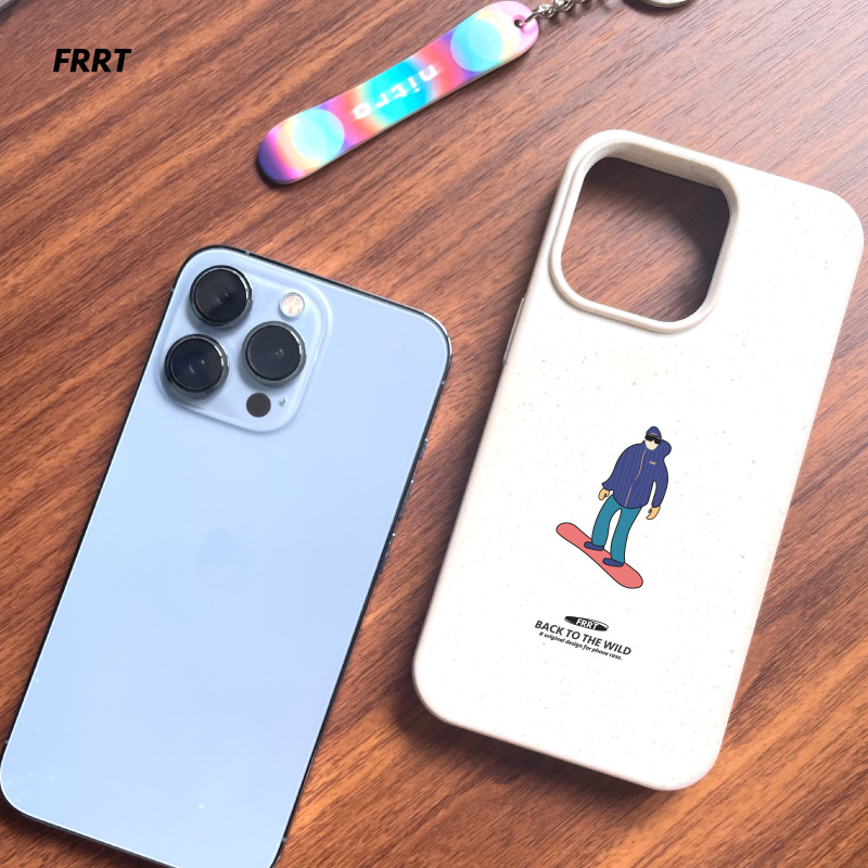 Frrt Original Design Ski Enthusiast Single and Double Board Carving Illustration Style Personalized Suitable for Apple iPhone 16 Pro Max Off-White Matte Soft Case Biodegradable Phone Case Frrt Original Design Ski Enthusiast Single and Double Board Carving Illustration Style Personalized Suitable for Apple iPhone 16 Pro Max Off-White Matte Soft Case Biodegradable Phone Case