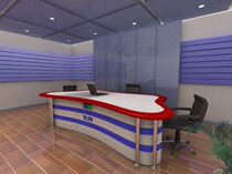 Radio room Entrance Training Course Studio operating platform Desk Campus Working Table Arc Non-Choreoi-shaped Alien