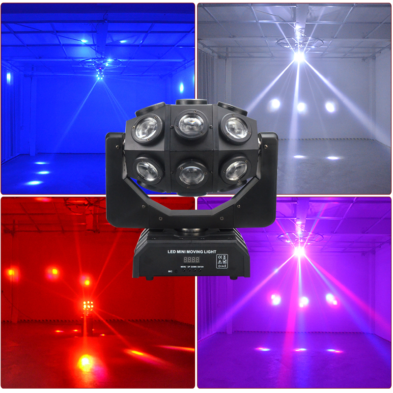 18 Rotating Bar Moving Head Lights Beam Lights Laser Lights Disco Rock Laser Lights Ktv Flash Lights