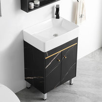 Bathroom cabinet combination small-sized bathroom floor-standing washbasin cabinet mini wash table 60 sink 50cm