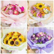 Valentines Day Gift Handmade Diy Bouquet Practical Delivery Girlfriend Wife Lady Birthday 520 Gift Walk