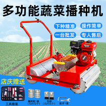 Self-propelled vegetable seeder Fine sowing machine Cabbage cabbage coriander spinach rapeseed small multi-purpose seeder