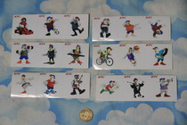 KFC Chi Chi Sports Stickers Set
