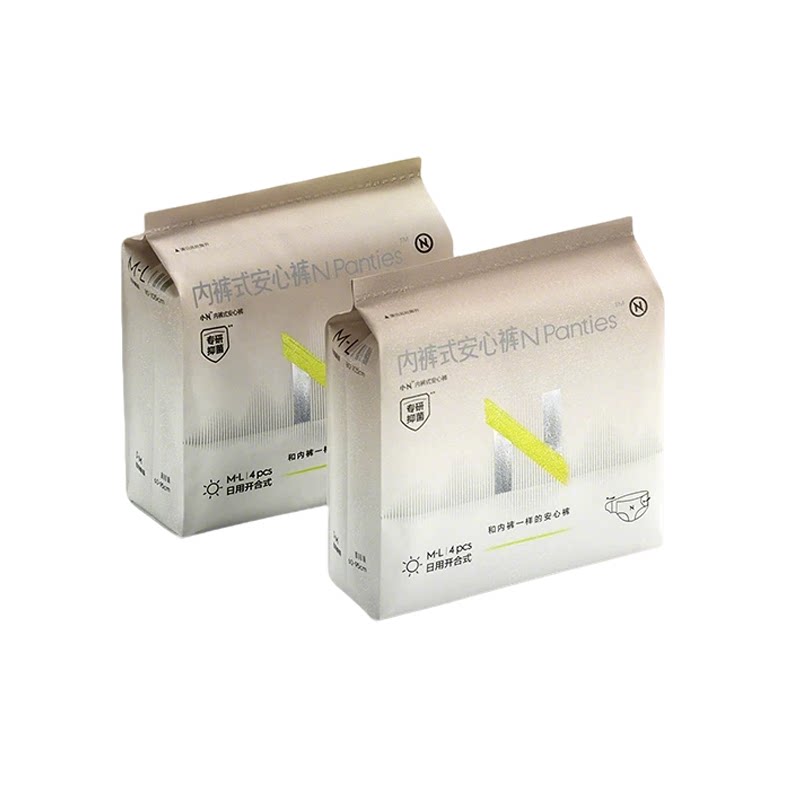 babycare产妇安睡裤大码安心产后专用排恶露孕妇经期魔术贴日安裤