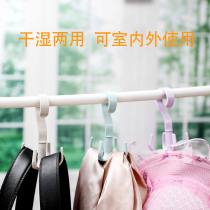 Hanging bag rack womens bag hook bag hook artifact schoolbag wardrobe storage rack multifunctional rotating rack S-type