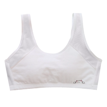 Girls small vest developmental period first stage pure cotton girls underwear students 12 years old thin summer inner wear
