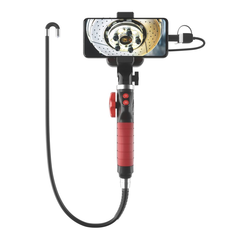 Endoscopic Car Maintenance High Temperature Resistant High Definition Videography 360 Degrees Rotatable Engine Cylinder Endoscopic Carbon Endoscopy-Taobao