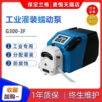 Baoding Lange G300-3F industrial filling peristaltic pump adjustable speed constant flow pump large flow pump