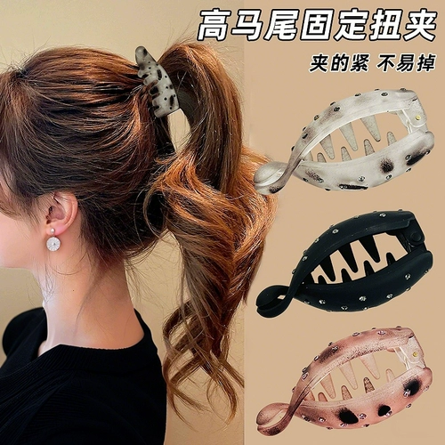 Заколка-крабик, заколка для волос, акула, хвостик, аксессуар для волос