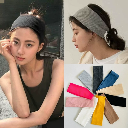 Нескользящая спортивная эластичная повязка на голову для умывания, шлем для беременных, платок, ободок, аксессуар для волос, впитывает пот и запах