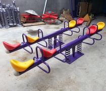 Kindergarten District Children Outdoor Rocking Horse Park Pleasure Facilities Double Stilts Teething and Four Teething Teething