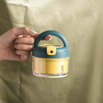 Net red garlic press garlic garlic artifact household small garlic mud artifact hand pull garlic mash machine