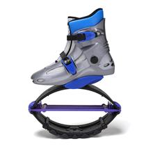 Black technology bouncing shoes indoor sports space fitness running burning jumping shoes elastic shoes jumping shoes for adults and children