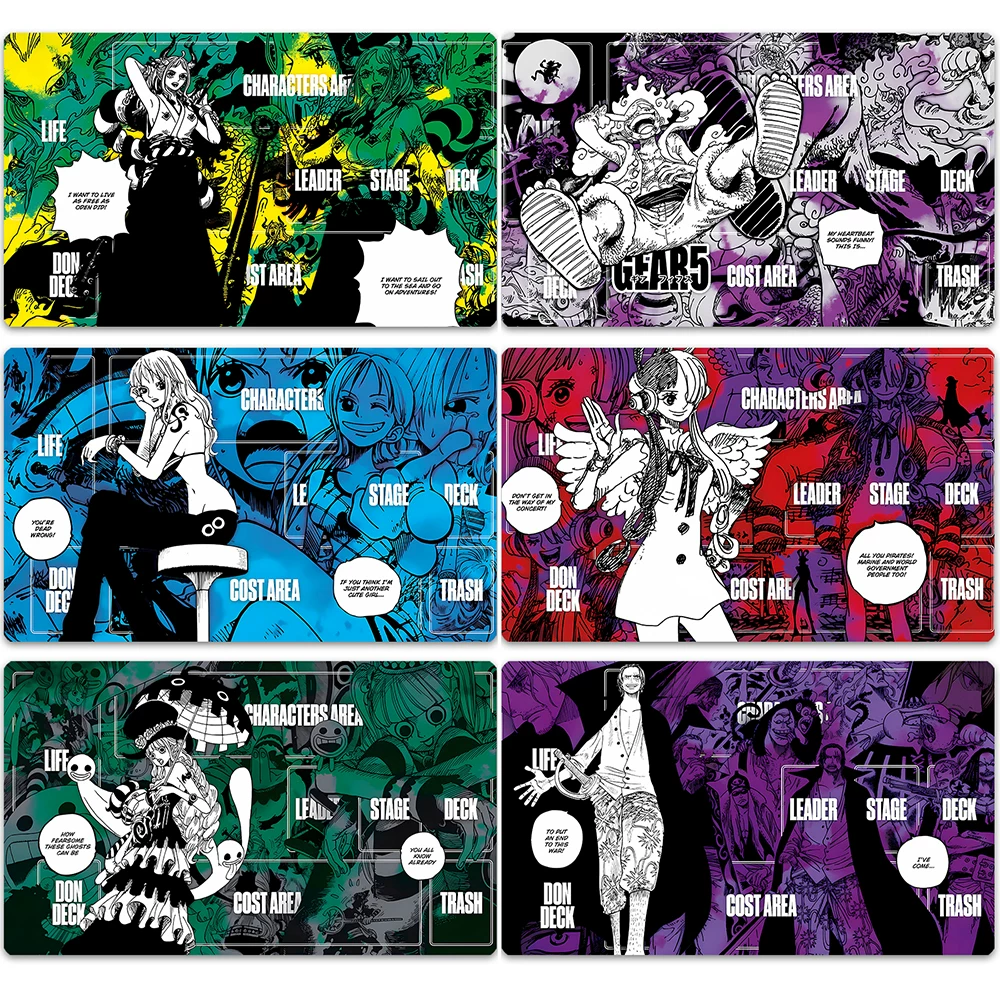 Пад планшета OPCG One Piece Cushion DIYONEPIECE Навигационная доска лодочный драйв Карточка подложка Игровой коврик на заказ