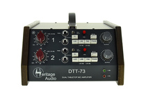 Heritage Audio DTT 73 Dual Channel Desktop Microphone Amplifier Text Amplifier 1073 DI
