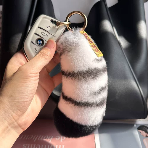 Милый плюшевый брелок для влюбленных, украшение на сумку, тигр, подарок на день рождения