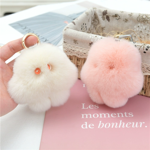 Милый брендовый брелок, плюшевое украшение на сумку, плюшевый, подарок на день рождения